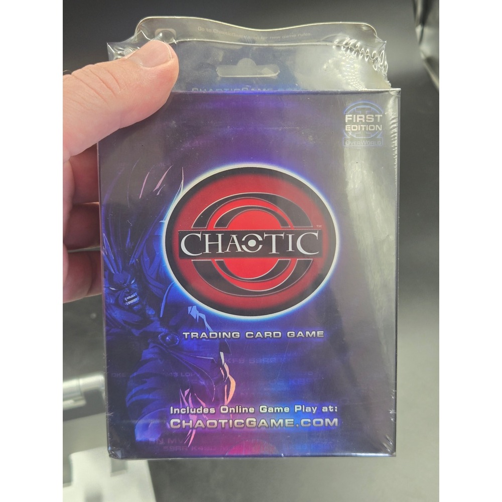 Chaotic TCG Overworld Starter Deck First Edition Sealed Silent Sands Booster
